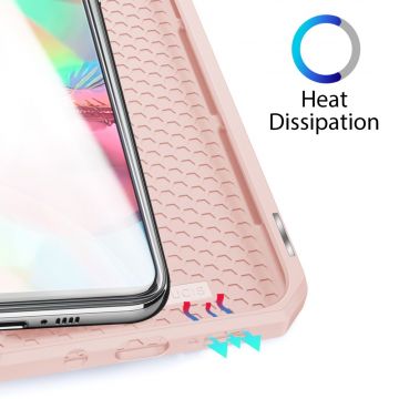 Dux Ducis Skin suojalaukku Galaxy A71 pink