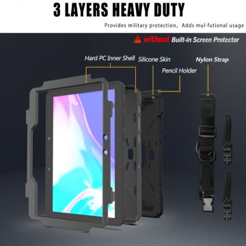 LN Rugged Case Galaxy Tab Active Pro/Active4 Pro black