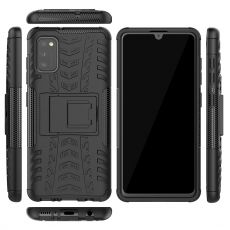 LN suojakuori tuella Galaxy A41 Black