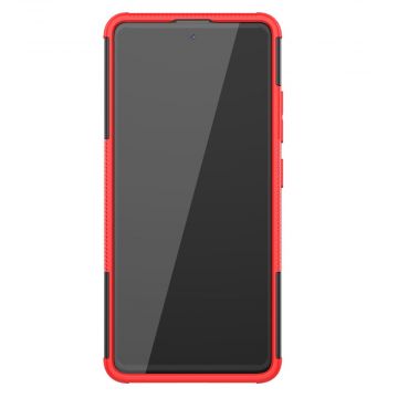 LN kuori tuella Galaxy A51 5G Red