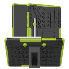 LN suojakuori tuella Galaxy Tab S6 Lite green