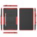 LN suojakuori tuella Galaxy Tab S6 Lite red