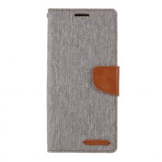 Goospery Canvas Wallet Galaxy Note20 grey