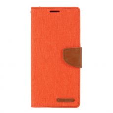 Goospery Canvas Wallet Galaxy Note20 orange