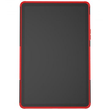 LN kuori tuella Galaxy Tab S7/Galaxy Tab S8 Red
