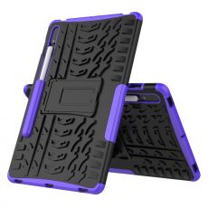 LN kuori tuella Galaxy Tab S7 Purple