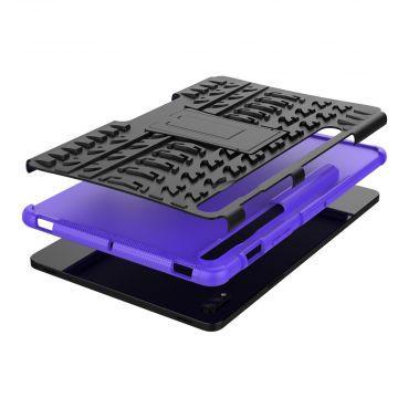 LN kuori tuella Galaxy Tab S7/Galaxy Tab S8 Purple