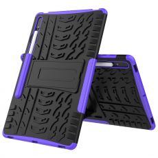 LN kuori tuella Galaxy Tab S7+/S7 FE 5G Purple