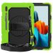 LN suojakuori+kantohihna Galaxy Tab S7/Galaxy Tab S8 green/black