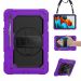 LN suojakuori+kantohihna Galaxy Tab S7/Galaxy Tab S8 purple/black
