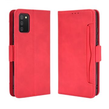 LN Flip Wallet 5card Galaxy A02s/A03s red