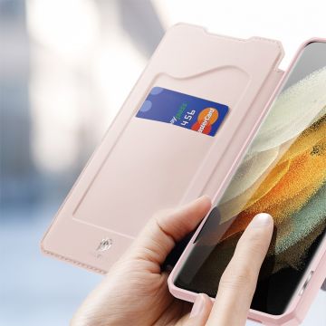 Dux Ducis Skin suojalaukku Samsung Galaxy S21 Ultra Pink