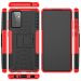 LN kuori tuella Galaxy A72/A72 5G red