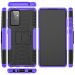 LN kuori tuella Galaxy A72/A72 5G purple