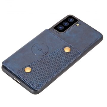 LN suojakuori korttipaikoilla Samsung Galaxy S21 blue
