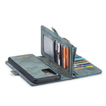 CaseMe 2in1 lompakko 11 card Galaxy A72/A72 5G blue