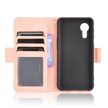 LN 5card Flip Wallet Galaxy XCover 5 pink
