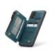 CaseMe suojakuori lompakolla Galaxy A72/A72 5G blue