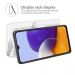 LN flip wallet Galaxy A22 5G white