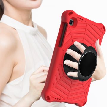 LN suojakuori+kantohihna Galaxy Tab A7 Lite red