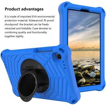 LN suojakuori+kantohihna Galaxy Tab A7 Lite blue