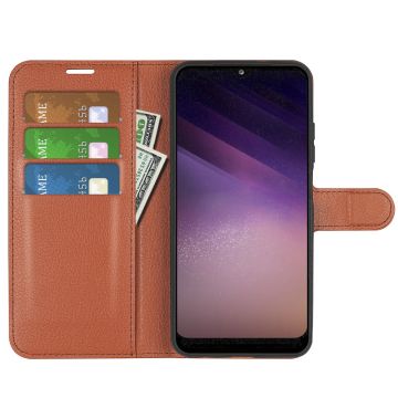 LN Flip Wallet Samsung Galaxy A03 brown