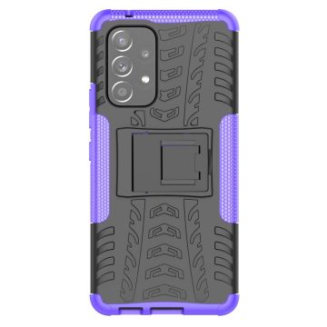 LN suojakuori tuella Galaxy A53 5G purple