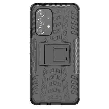LN suojakuori tuella Galaxy A53 5G black