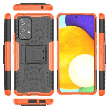 LN suojakuori tuella Galaxy A53 5G orange