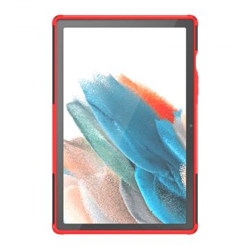 LN kuori tuella Galaxy Tab A8 10.5" red