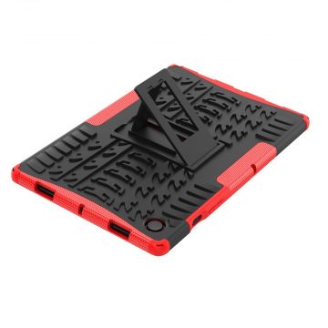LN kuori tuella Galaxy Tab A8 10.5" red