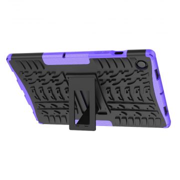 LN kuori tuella Galaxy Tab A8 10.5" purple
