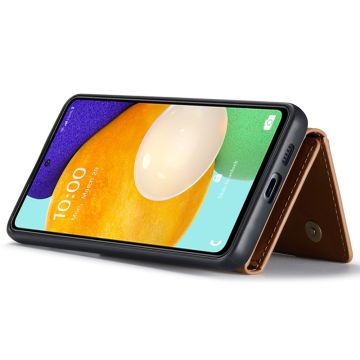 DG. MING suojakuori + lompakko Galaxy A53 5G brown