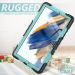 LN Rugged Case Galaxy Tab A8 10.5" cyan