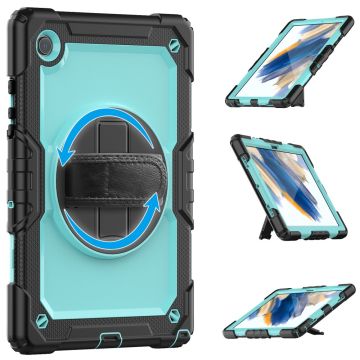 LN Rugged Case Galaxy Tab A8 10.5" cyan