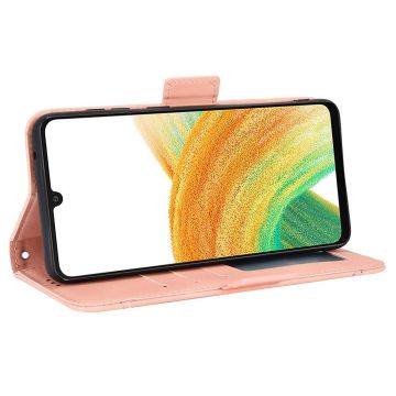 LN 5card Flip Wallet Galaxy A33 5G pink