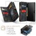 CaseMe 2in1 lompakko 8 card Galaxy A04s/A13 5G black