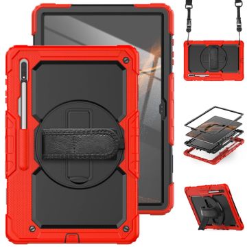 LN Rugged Case Samsung Galaxy Tab S8 Ultra black/red