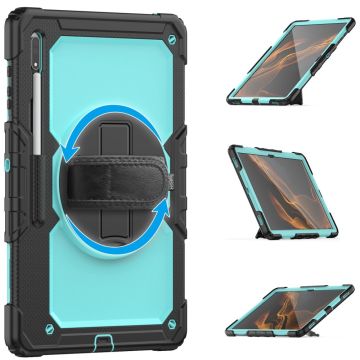 LN Rugged Case Samsung Galaxy Tab S8 Ultra black/cyan