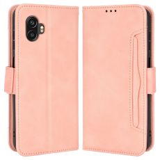 LN 5card Flip Wallet Galaxy XCover 6 Pro pink