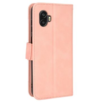LN 5card Flip Wallet Galaxy XCover 6 Pro pink