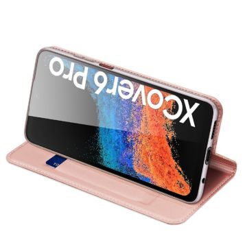 Dux Ducis Business-kotelo Galaxy XCover 6 Pro pink