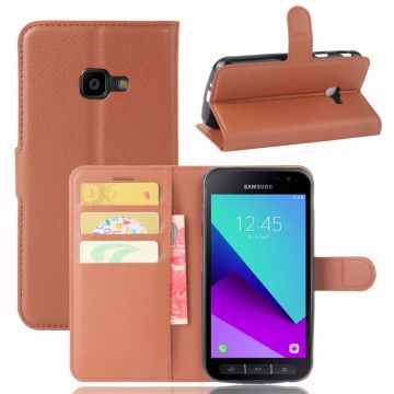 LN Flip Wallet Galaxy Xcover 4S Brown