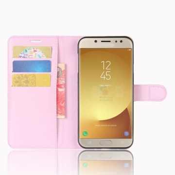 Luurinetti Samsung Galaxy J7 2017 suojalaukku pink