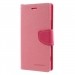 Goospery Xperia XZ1 Fancy-laukku pink-red