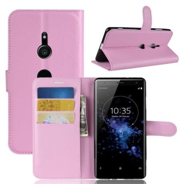 Luurinetti Flip Wallet Sony Xperia XZ3 pink