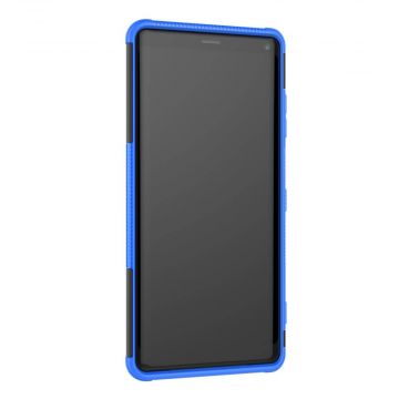 Luurinetti kuori tuella Sony Xperia XZ3 blue