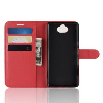 Luurinetti Flip Wallet Xperia 10 Plus red