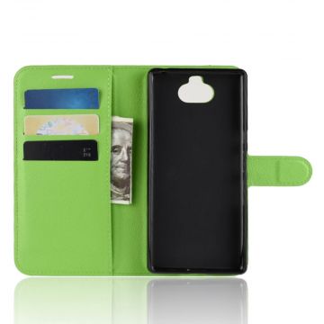 Luurinetti Flip Wallet Xperia 10 Plus green