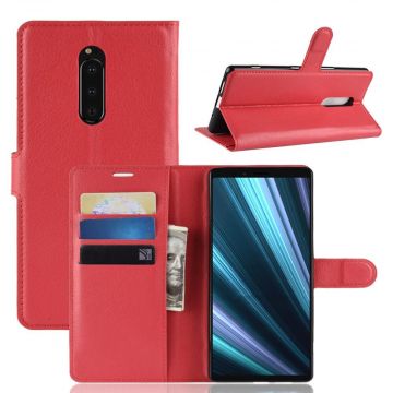 Luurinetti Flip Wallet Sony Xperia 1 red
